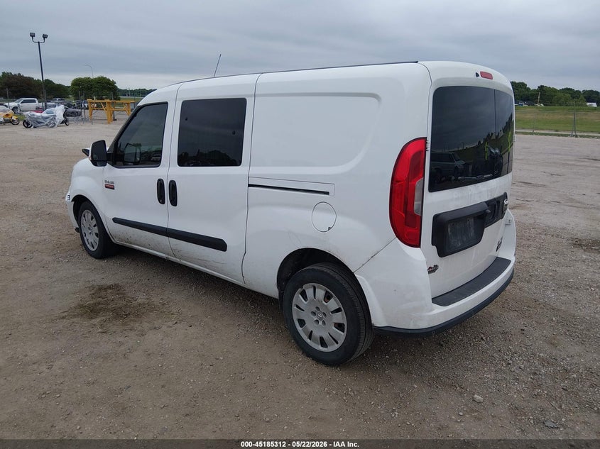 Vin: zfbhrfbb7m6v74658, lot: 45683024, ram promaster city tradesman slt 20213