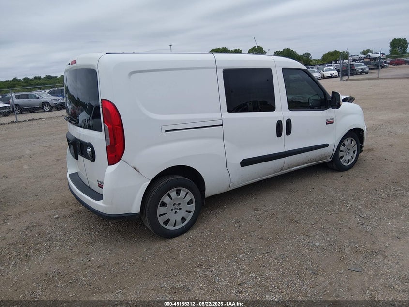 Vin: zfbhrfbb7m6v74658, lot: 45683024, ram promaster city tradesman slt 20214