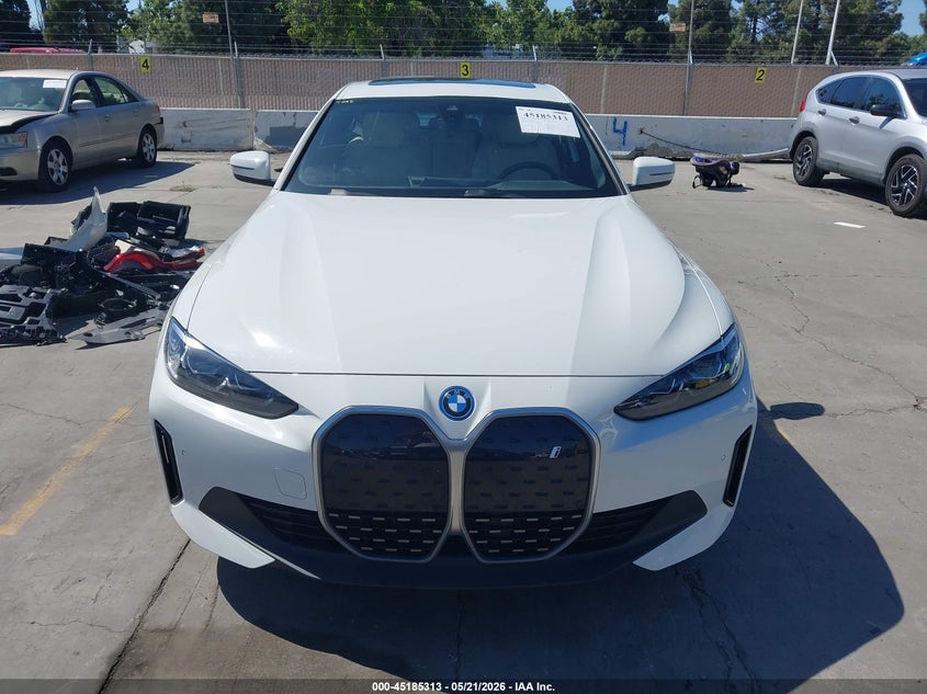 2024 BMW I4 Gran Coupe Edrive40 VIN: WBY73AW05RFR50687 Lot: 45185313
