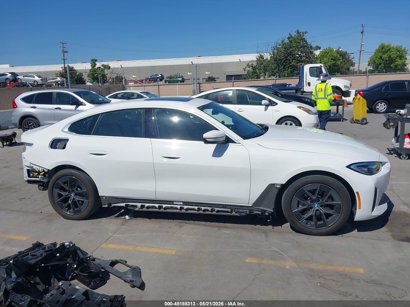 2024 BMW I4 Gran Coupe Edrive40 VIN: WBY73AW05RFR50687 Lot: 45185313