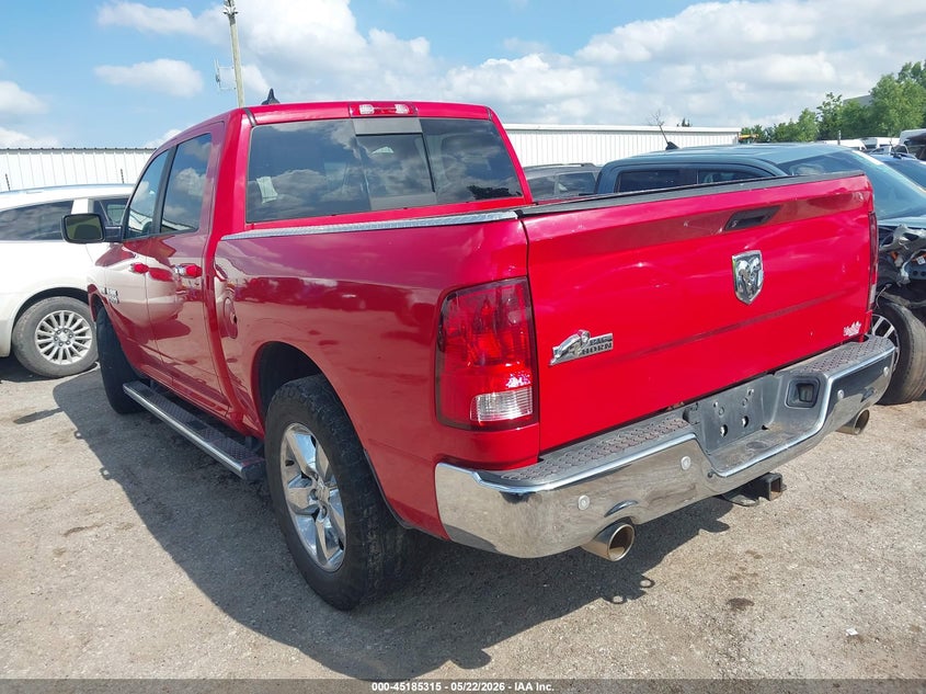 Vin: 1c6rr6lt9es101949, lot: 45683026, ram 1500 big horn 20143