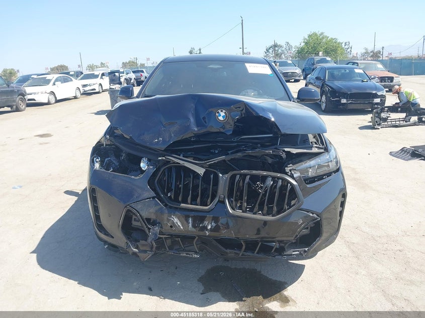2024 BMW X6 xDrive40I VIN: 5UX33EX03R9T76867 Lot: 45185318