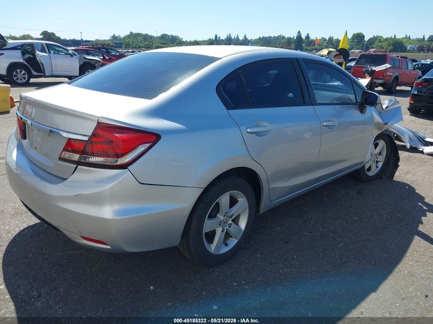 2014 HONDA CIVIC auction photo 4