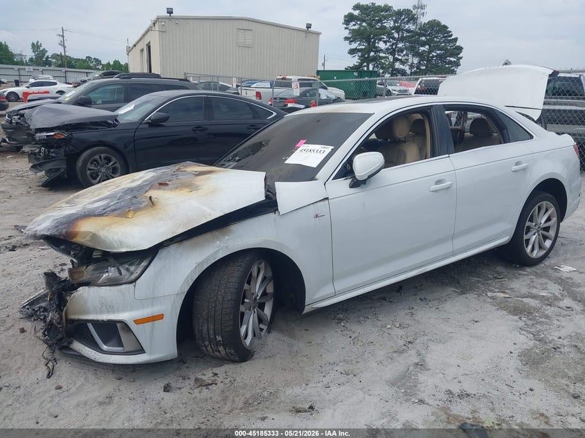 Vin: wauenaf4xka066427, lot: 45683045, audi a4 45 premium 20192