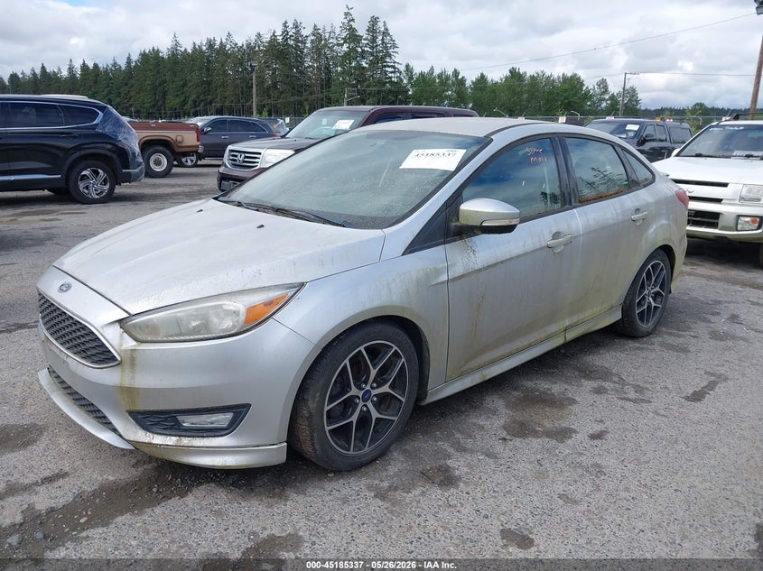 Vin: 1fadp3f28fl358418, lot: 45683049, ford focus se 20152