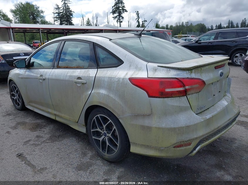 Vin: 1fadp3f28fl358418, lot: 45683049, ford focus se 20153