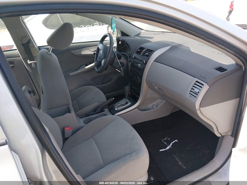 2010 Toyota Corolla 1.8 Le Silver Lot 111045185339 Vin 2T1BU4EE2AC325944