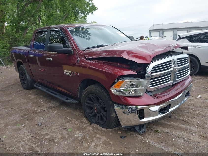 Vin: 1c6rr7lm3gs206407, lot: 45683072, ram 1500 big horn 2016 img_1