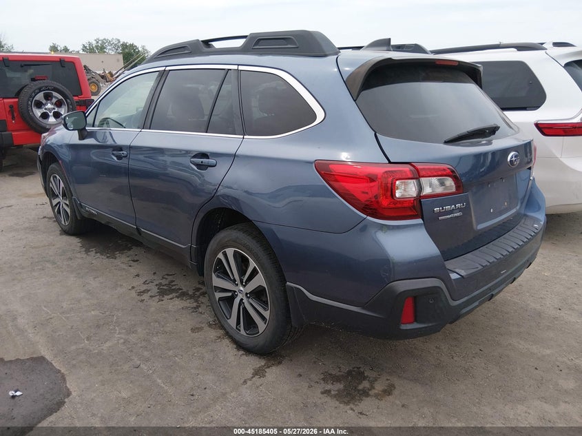 Vin: 4s4bsanc7j3202938, lot: 45683117, subaru outback 2.5i limited 20183