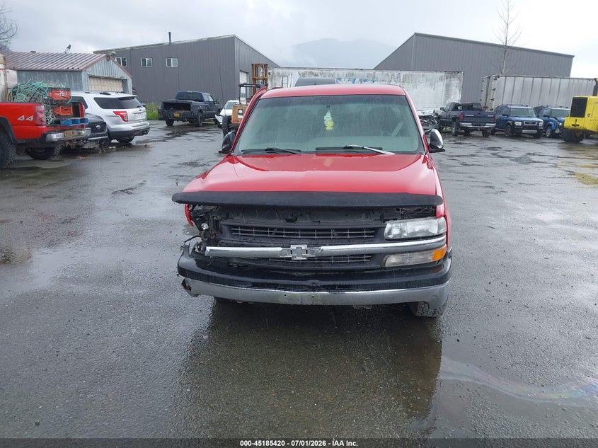 CHEVROLET SILVERADO 1500 2000 VIN 2GCEC19T2Y1386677