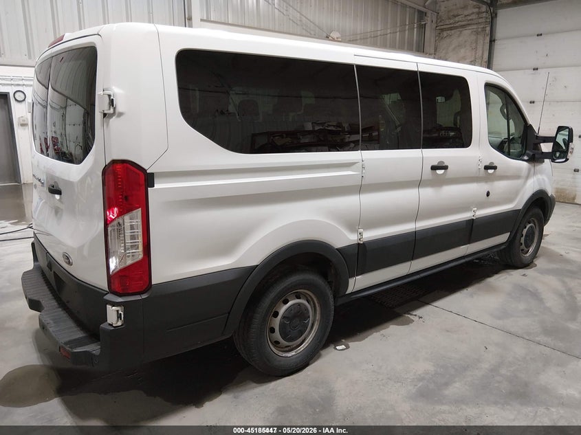 Vin: 1fmzk1zm2jkb43093, lot: 45683159, ford transit-150 xl 20184