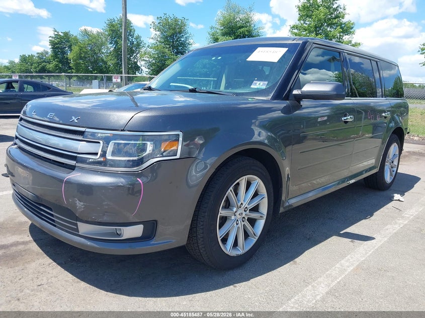 Vin: 2fmhk6d85kba21438, lot: 45683199, ford flex limited 20192
