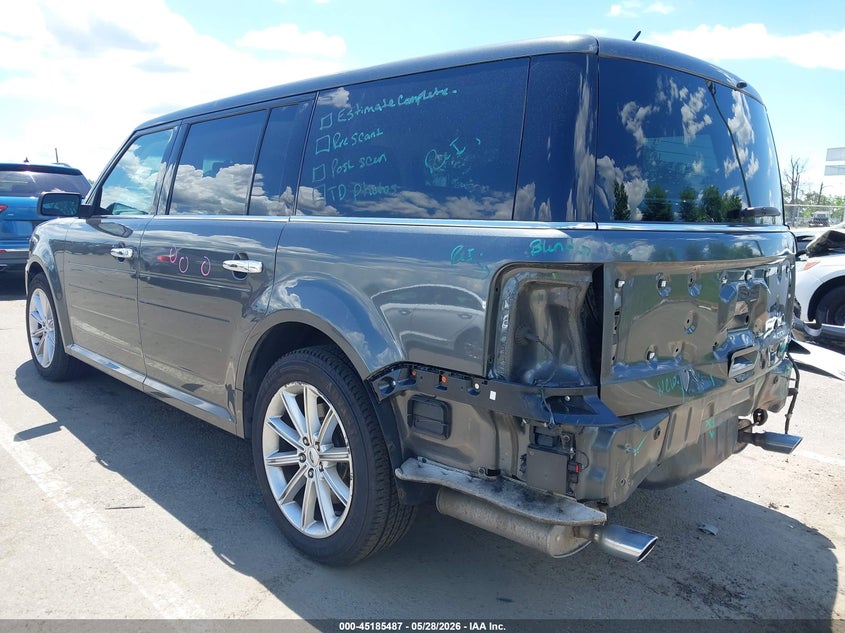 Vin: 2fmhk6d85kba21438, lot: 45683199, ford flex limited 20193