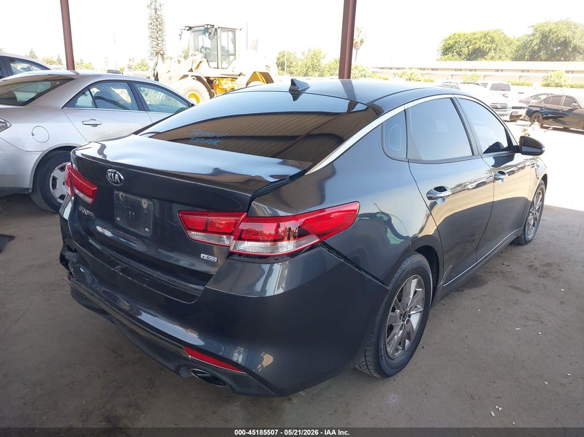 Vin: 5xxgt4l13gg040101, lot: 45683219, kia optima lx turbo 20164
