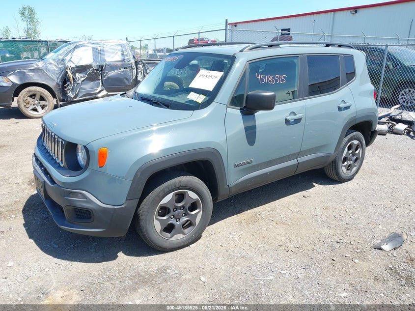 ZACCJBAB5HPE74196 2017 Jeep Renegade Sport 4x4 photo 1