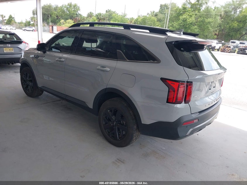 VIN 5XYRLDLC0NG082051 2022 KIA SORENTO X-LINE S