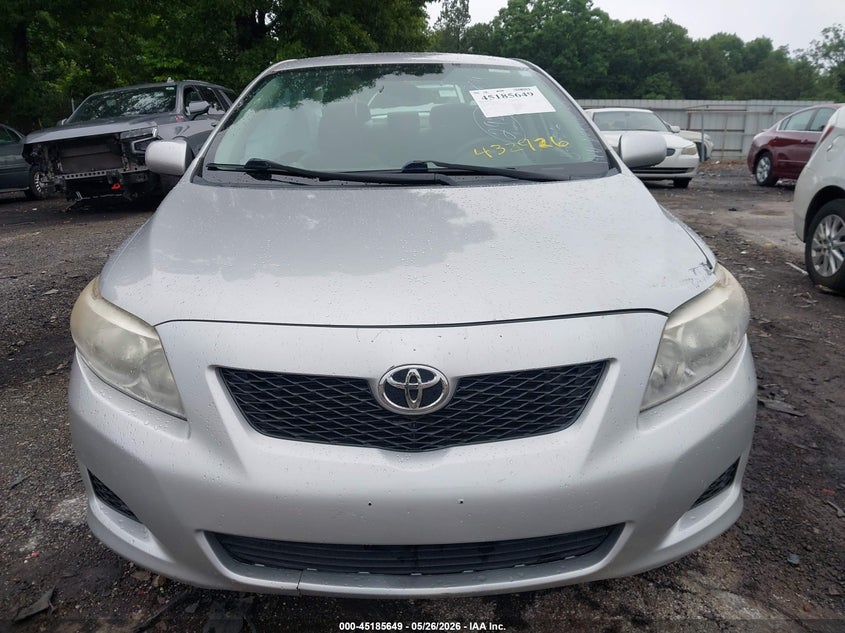 TOYOTA COROLLA 2010 VIN 2T1BU4EE9AC432926