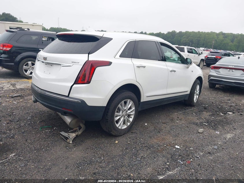 Vin: 1gyknar47nz168320, lot: 45683366, cadillac xt5 fwd luxury 20224