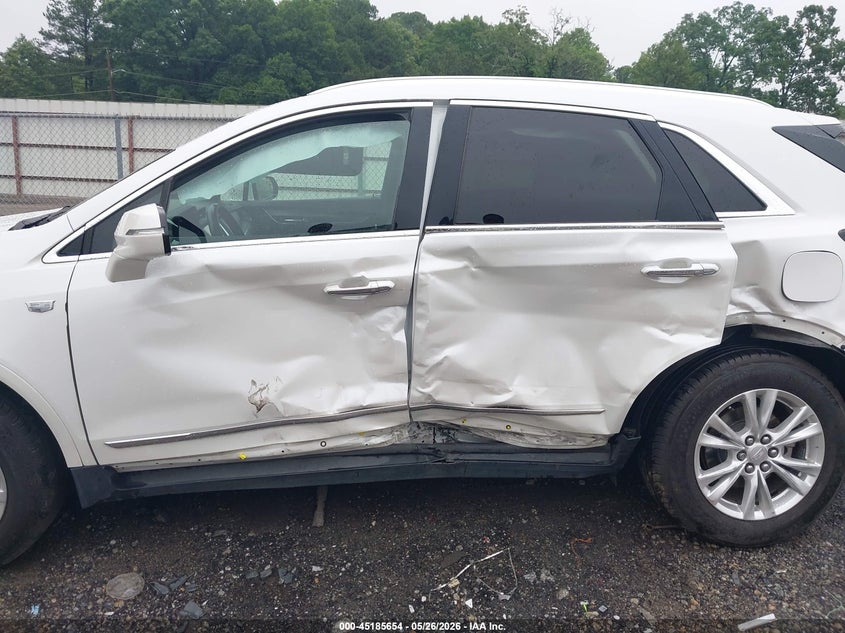 2022 Cadillac Xt5 Fwd Luxury VIN: 1GYKNAR47NZ168320 Lot: 45185654