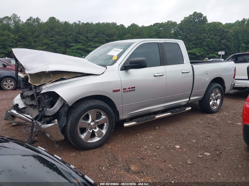 Vin: 1c6rr6gt7fs702935, lot: 45683376, ram 1500 big horn 20152