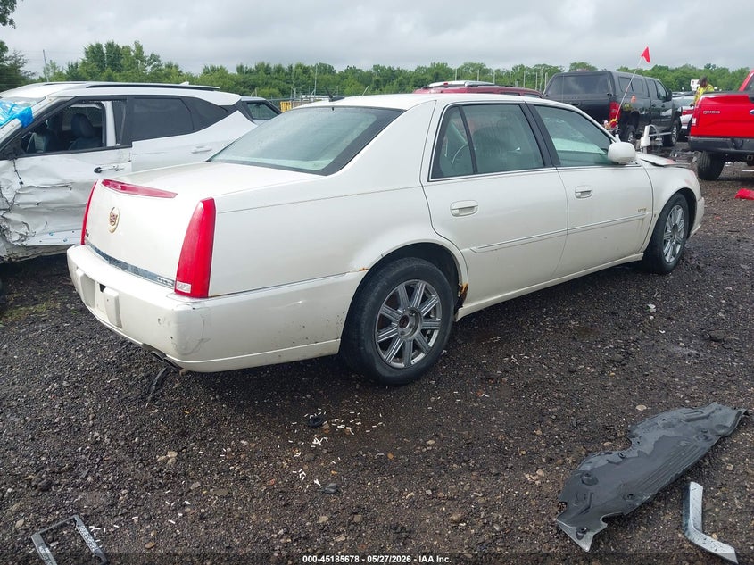 2008 CADILLAC DTS SEDAN 4.6L V-8 DOHC, 275HP