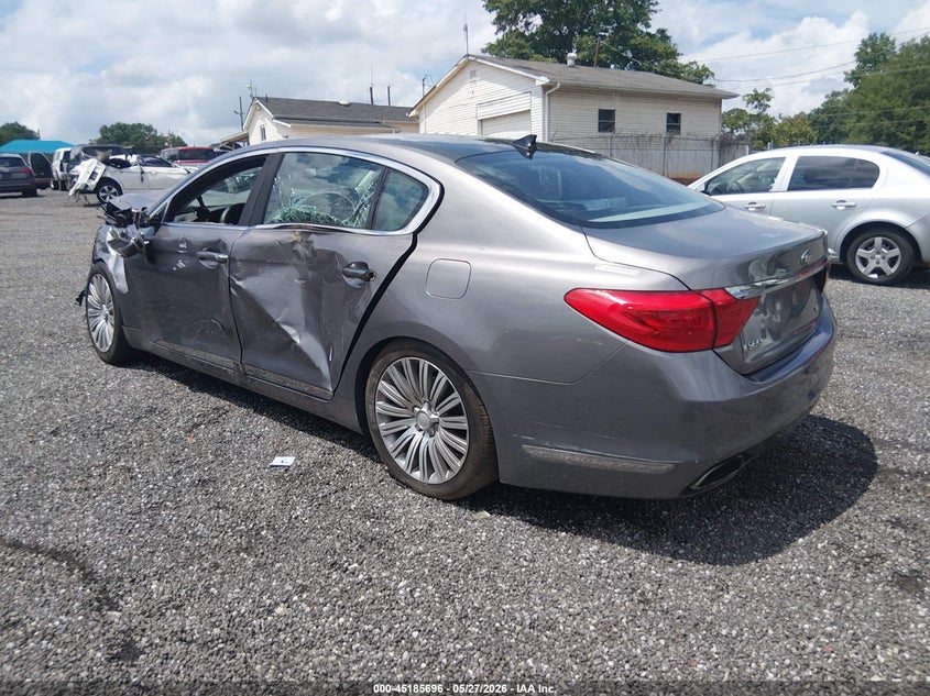 Vin: knalu4d4xf6024055, lot: 45683408, kia k900 premium 20153
