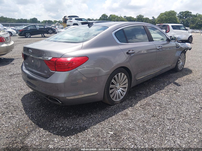 Vin: knalu4d4xf6024055, lot: 45683408, kia k900 premium 20154