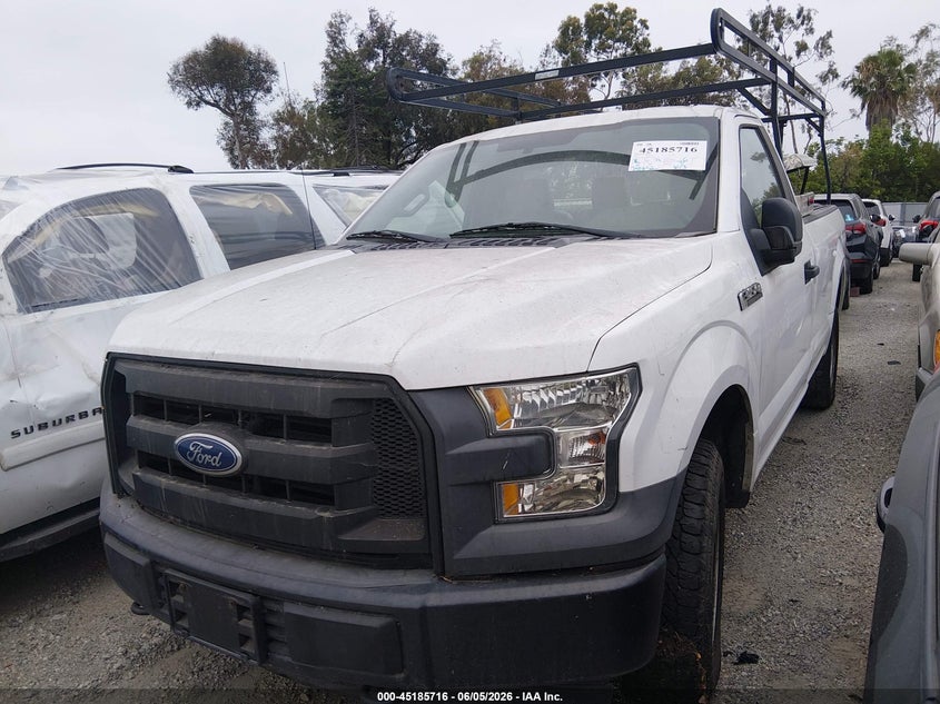 Vin: 1ftmf1ef0hke54168, lot: 45683428, ford f-150 xl 20172