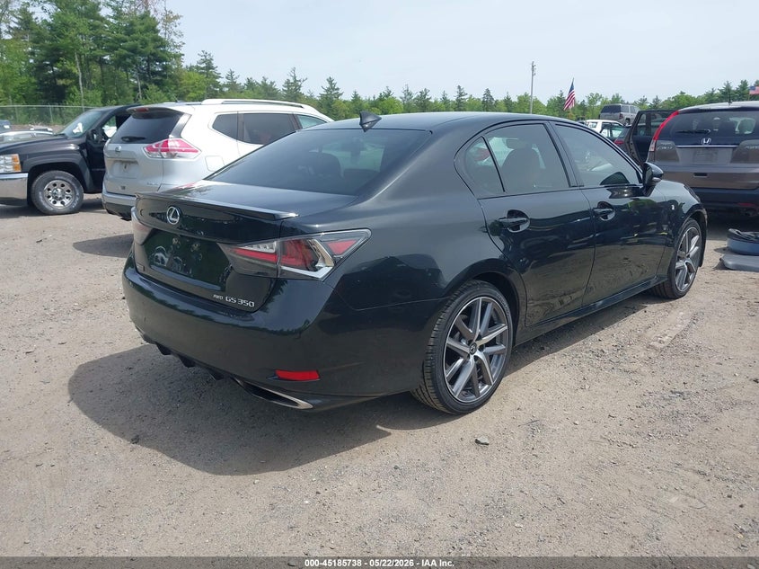 Vin: jthcz1blxha005131, lot: 45683450, lexus gs 350 f sport 20174