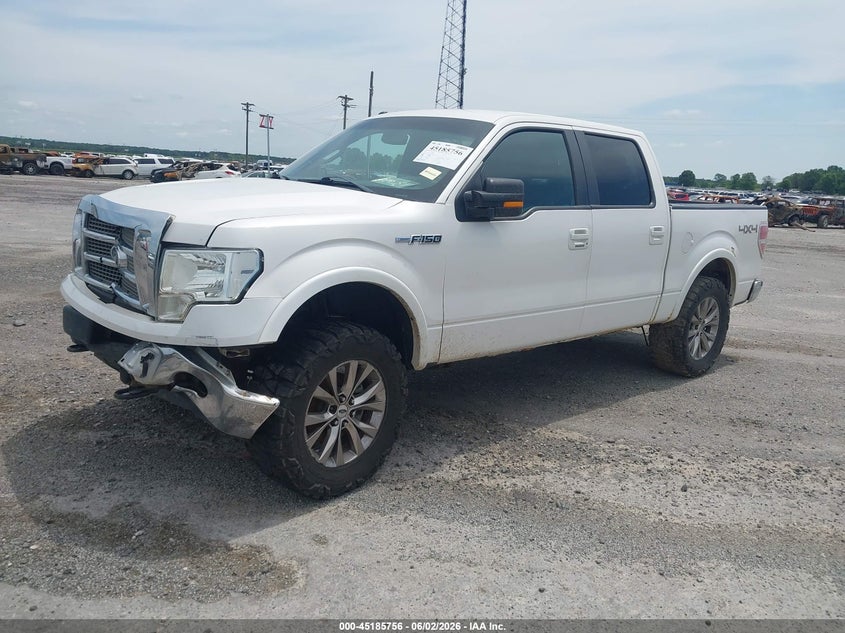 Vin: 1ftfw1ef9cfb90488, lot: 45683466, ford f-150 lariat 20122