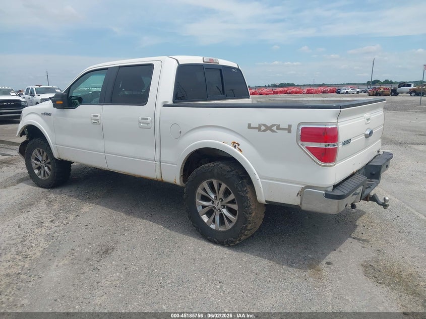 Vin: 1ftfw1ef9cfb90488, lot: 45683466, ford f-150 lariat 20123