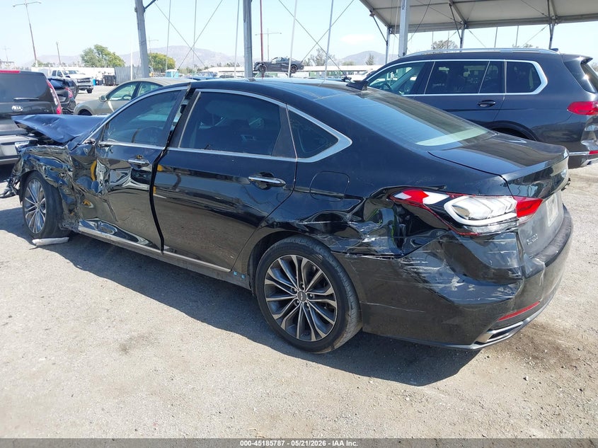 2015 HYUNDAI GENESIS VIN KMHGN4JE1FU093562 nuotrauka 3