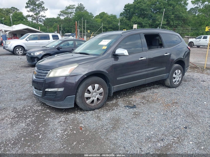 2015 Chevrolet Traverse Ls 1GNKRFED2FJ227004 photo 1