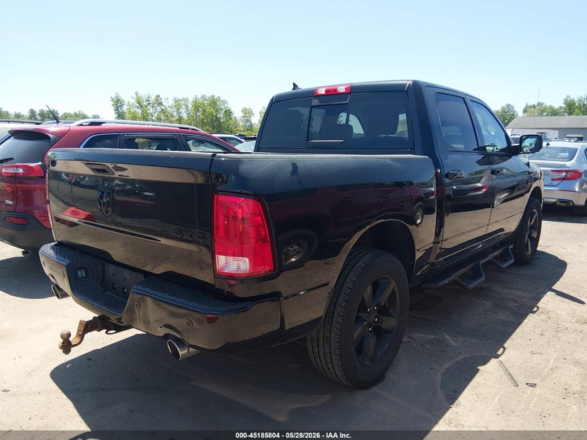 Vin: 1c6rr7lt0js137416, lot: 45683516, ram 1500 big horn  4x4 5'7 box 20184