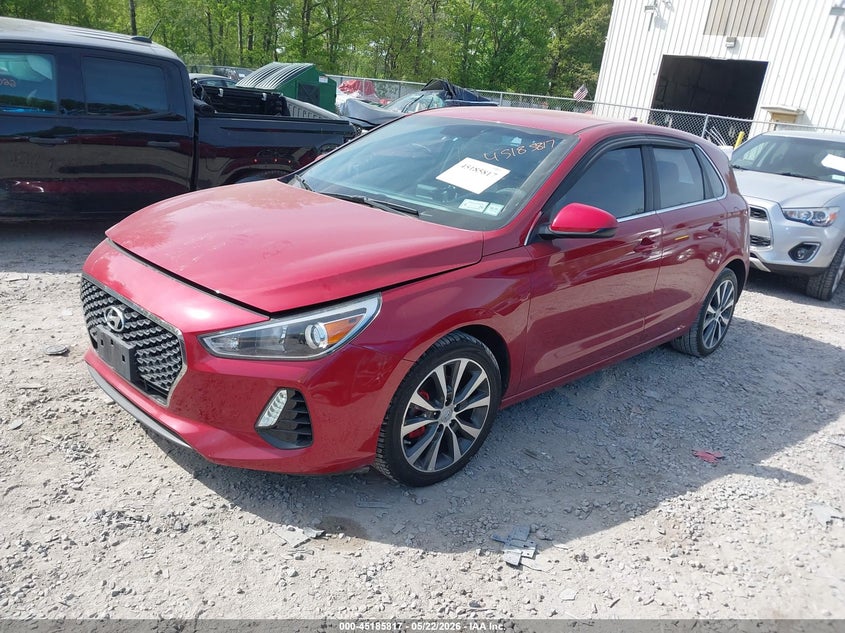 2019 Hyundai Elantra Gt KMHH35LE3KU116492 photo 1