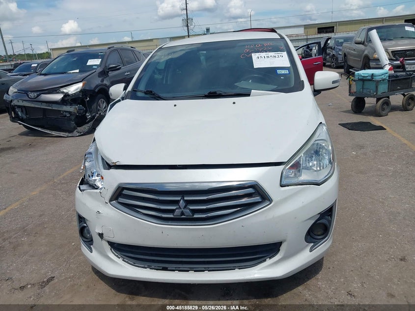 2018 Mitsubishi Mirage G4 Se VIN: ML32F4FJ2JHF01396 Lot: 45185829