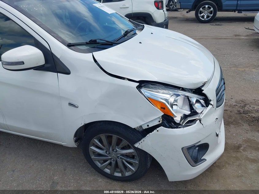 2018 Mitsubishi Mirage G4 Se VIN: ML32F4FJ2JHF01396 Lot: 45185829