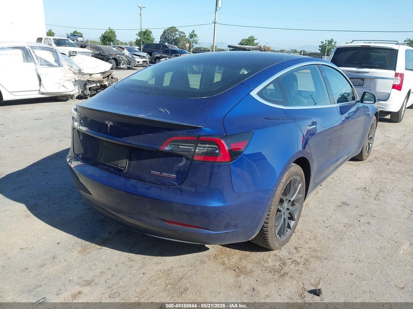 Vin: 5yj3e1ec8lf719395, lot: 45683656, tesla model 3 performance dual motor all-wheel drive 20204