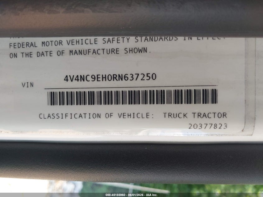 2024 VOLVO VNL TRUCK N/A