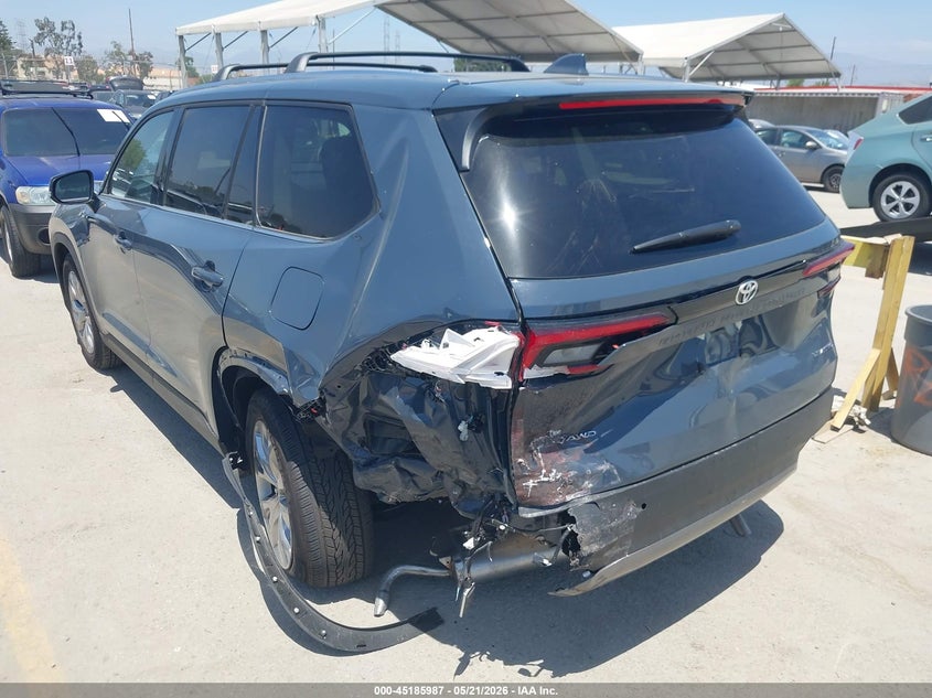 Vin: 5tdacab59ts087909, lot: 45683699, toyota grand highlander hybrid limited 20263