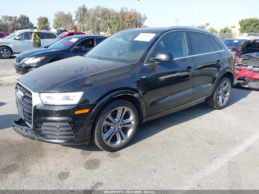 Vin: wa1hccfs3jr004264, lot: 45683724, audi q3 2.0t premium/2.0t sport premium 20182