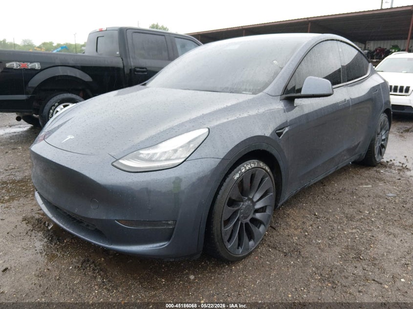 Vin: 5yjygdef1lf025353, lot: 45683780, tesla model y long range dual motor all-wheel drive/performance dual motor all-wheel drive 20202