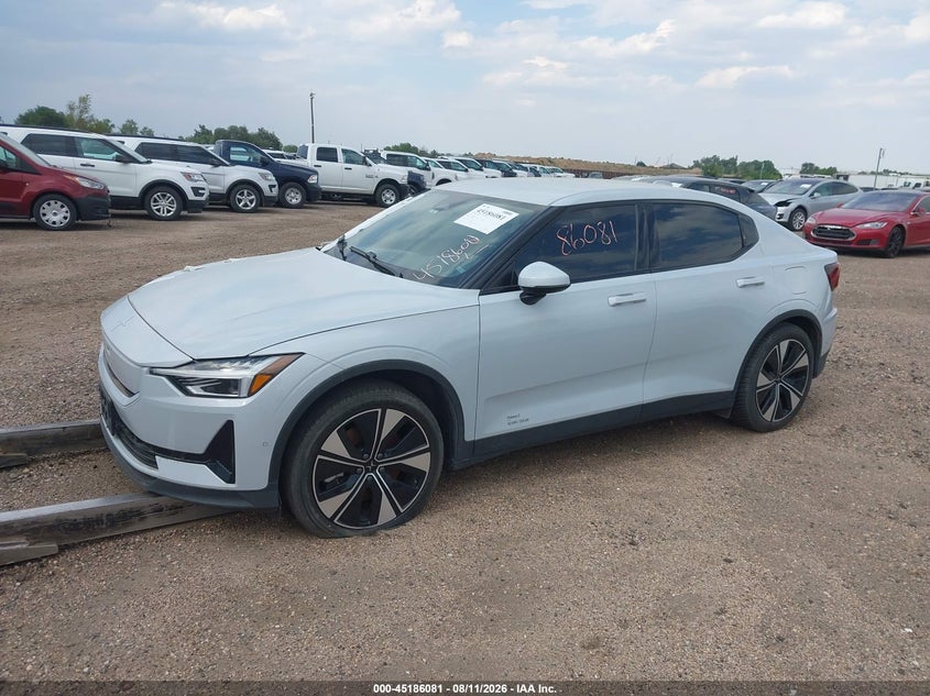 Vin: ysmfe3ka7rl221551, lot: 45683793, polestar 2 long range single motor/long range single motor plus 20242