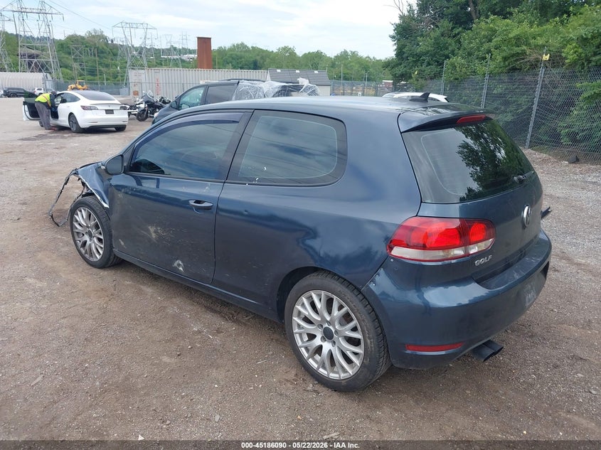 Vin: wvwmm7aj0bw176617, lot: 45683801, volkswagen golf tdi 2-door 20113