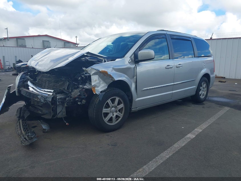 Vin: 2a4rr5dg8br723468, lot: 45683825, chrysler town & country touring 20112