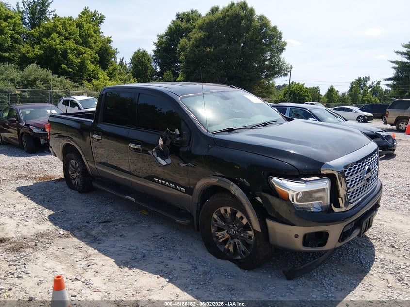 Vin: 1n6aa1e51jn510080, lot: 45683874, nissan titan platinum reserve 2018 img_1