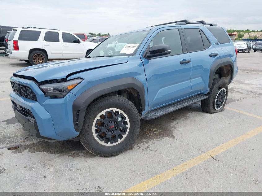 Vin: jteva5br8t5094532, lot: 45683901, toyota 4runner trd off road 20262