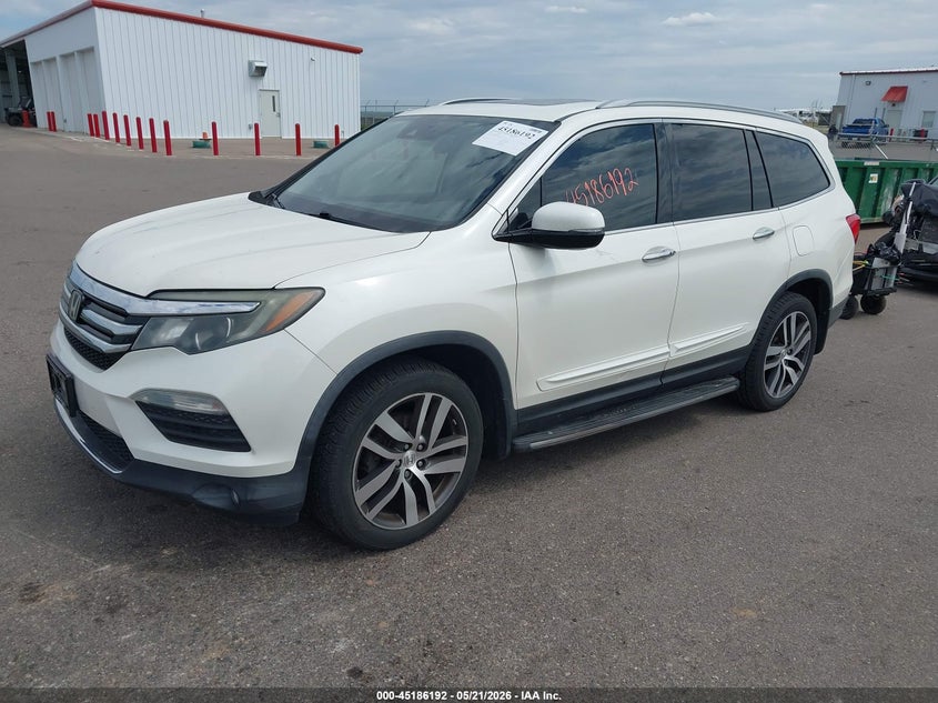 2016 HONDA PILOT auction photo 2