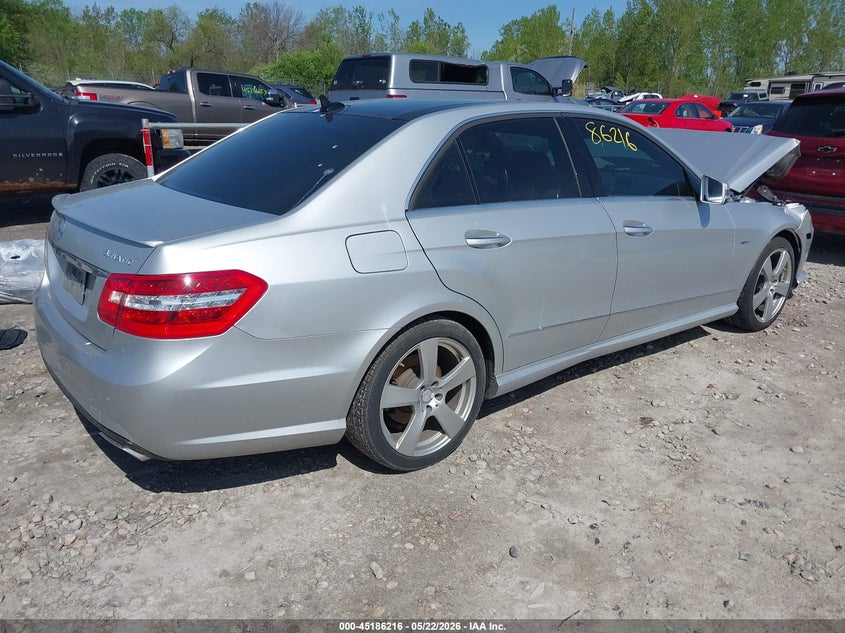 2012 Mercedes-benz E-klasse 3.5 E 350 4Matic grey Lot 111045186216 Vin WDDHF8JB6CA623224