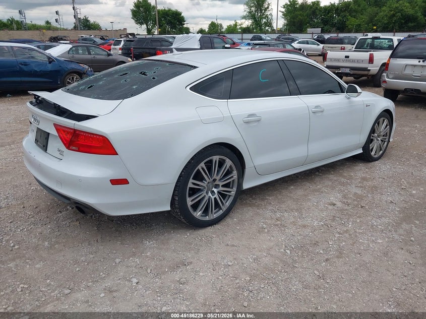 Vin: wau2gafc7dn081855, lot: 45683941, audi a7 3.0t premium 20134